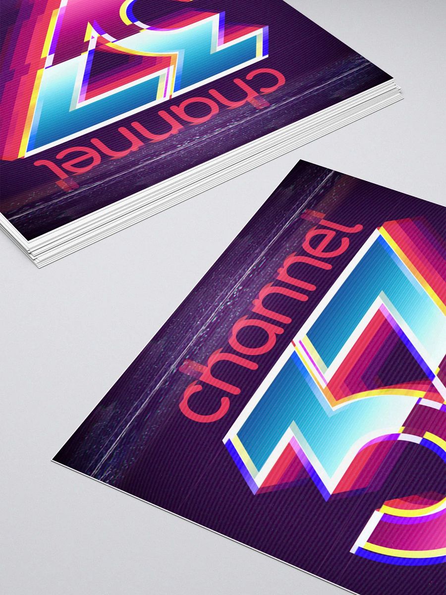 Channel 37 Glitch Icon Sticker product image (4)