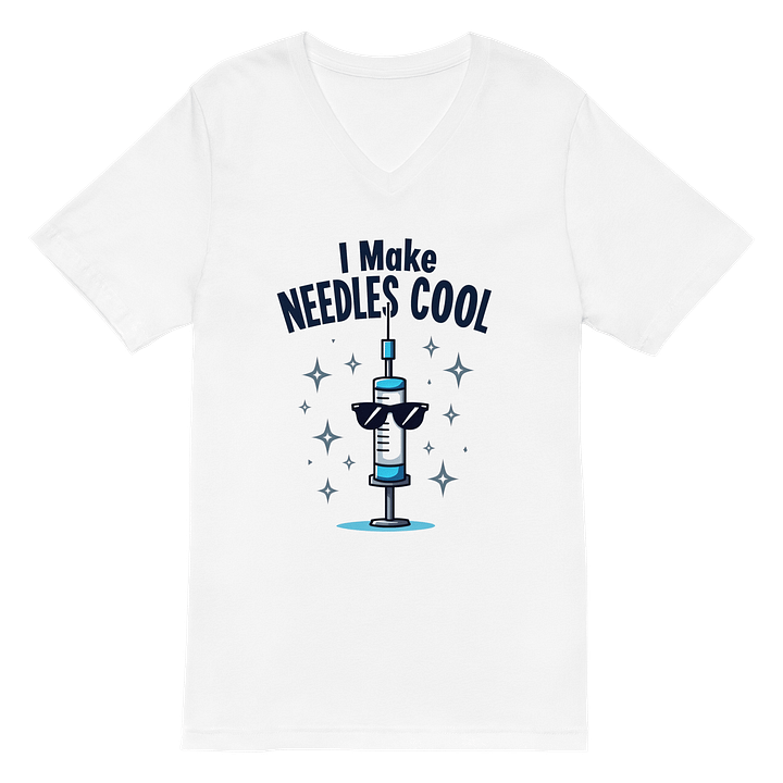 Cool Syringe V-Neck Tee product image (2)