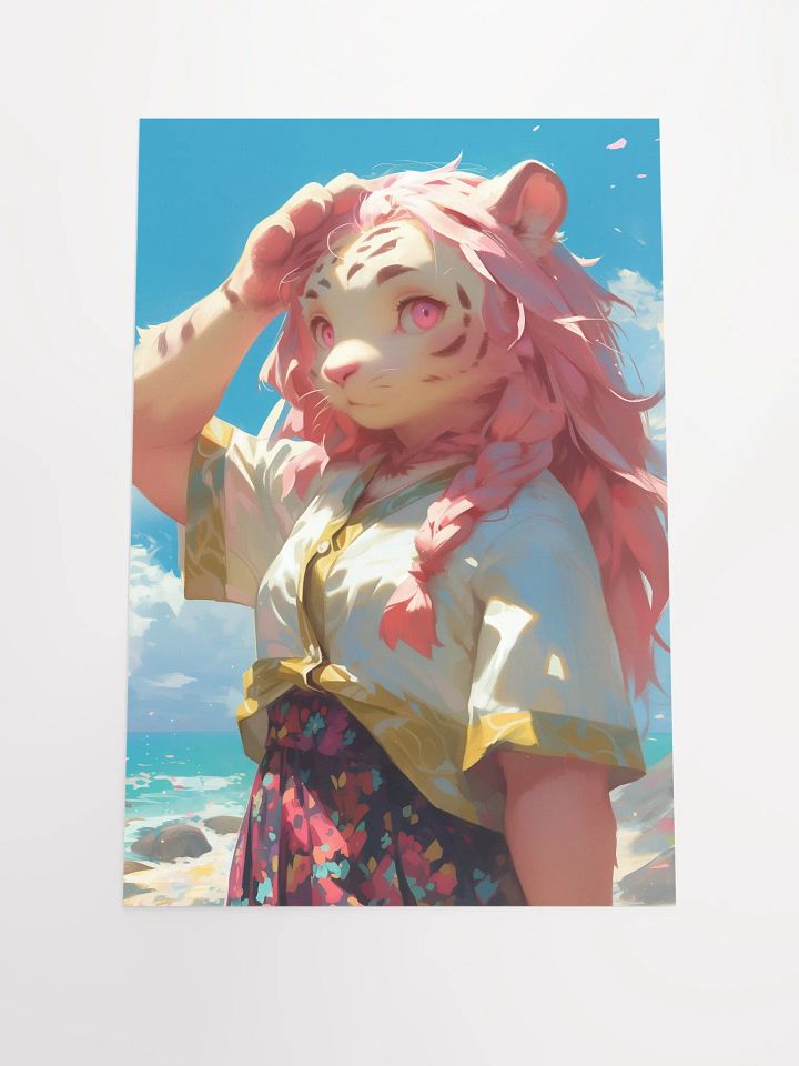 Tiger Summer Breeze Poster product image (1)