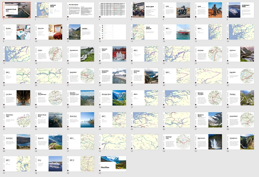 NORWAY 10-DAY TOP HIGHLIGHTS, 3150 km, Motorcycle Tour Book & GPX Data product image (3)