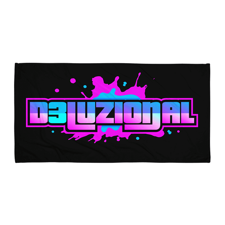 DJ D3LUZIONAL TOWEL product image (1)