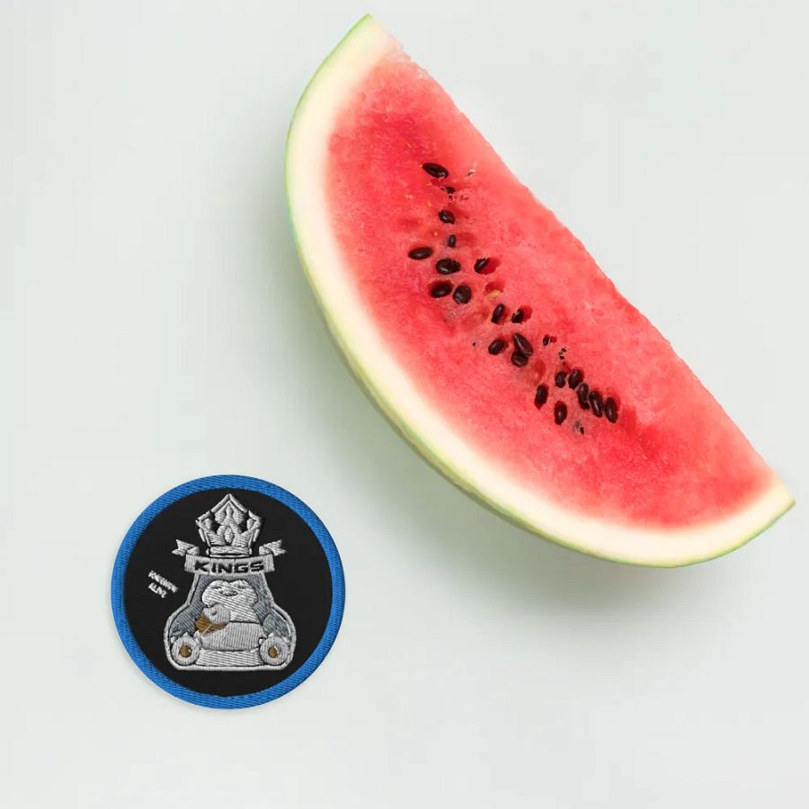 Royal Slumber Embroidered Patch product image (5)