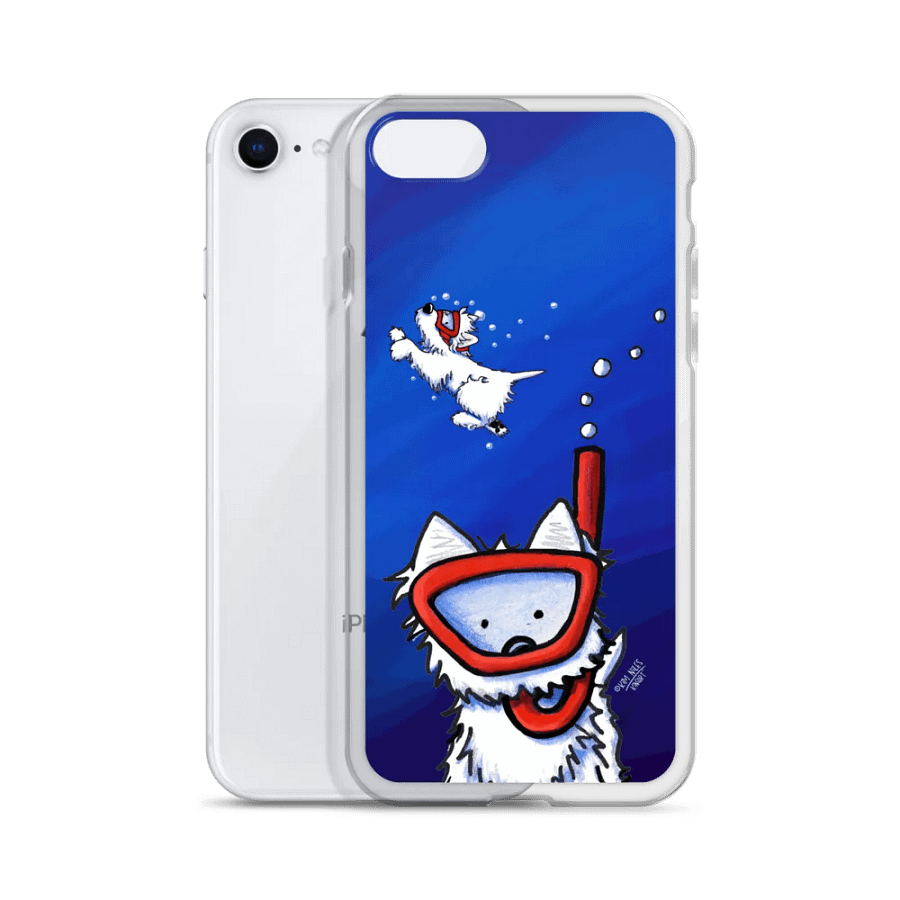 Underwater Pups iPhone® Clear Case product image (2)