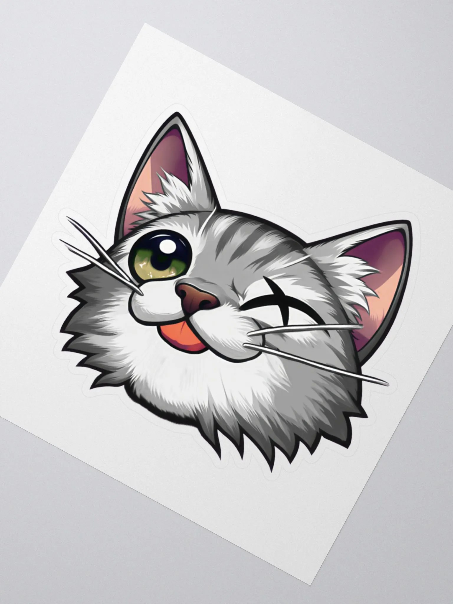 'Mlem' Fury Sticker product image (2)