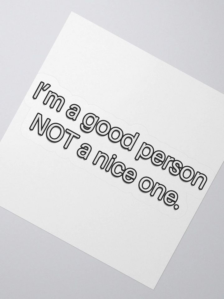 Good Person Sticker product image (6)