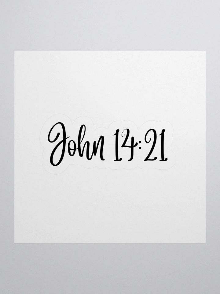 John 14:21 product image (2)