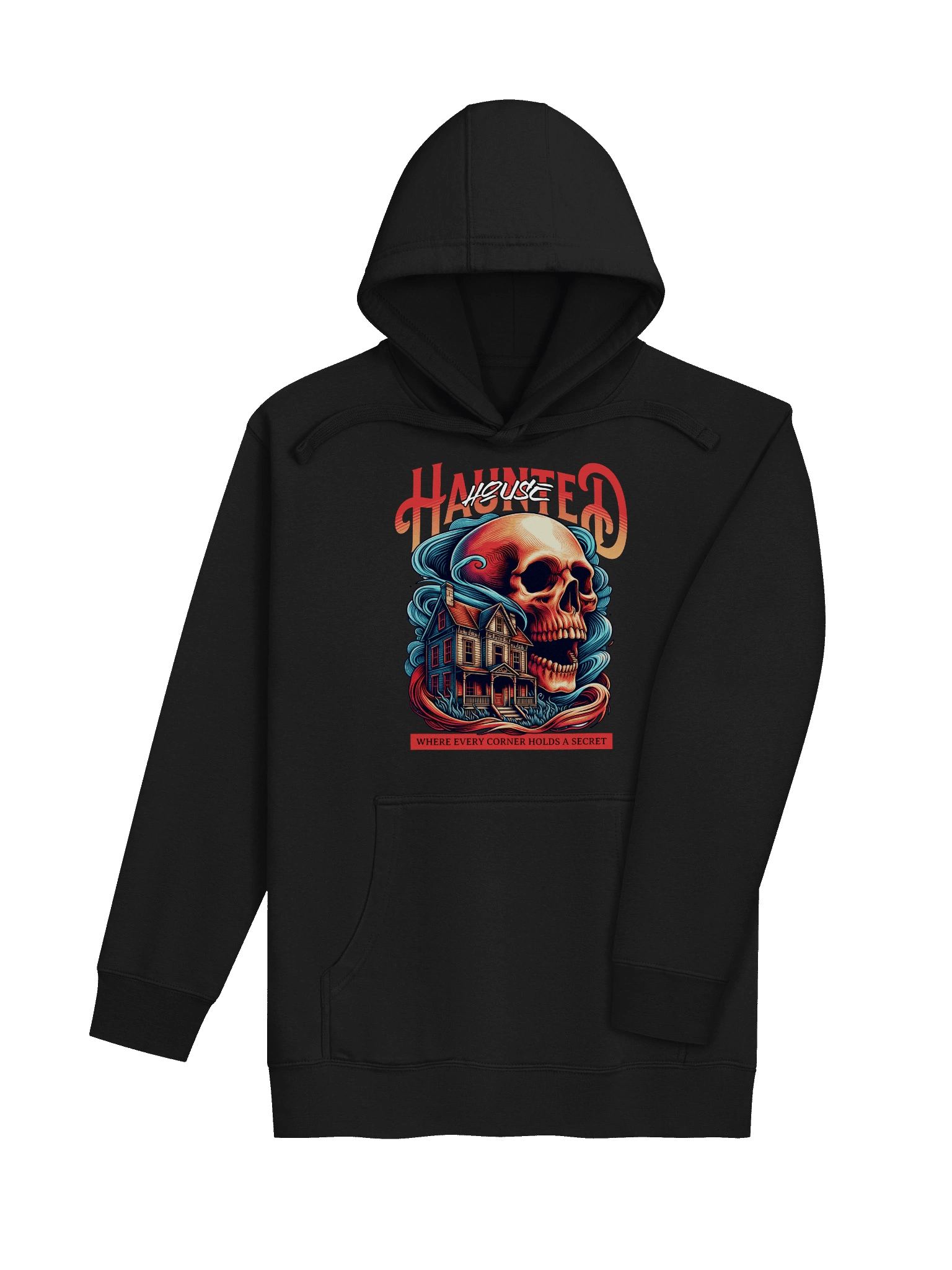 Stylish and Spooky: The Haunted House Hoodie for Casual Wear product image (28)