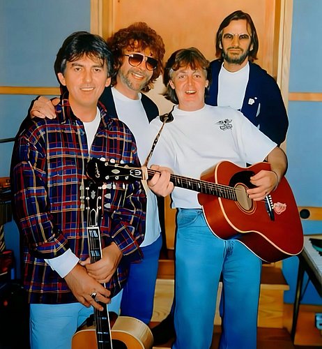 4 music LEGENDS and pioneers in 1 photograph. 

Can you name all 4?? 🐐🐐🐐🐐

#guitarist #musicians #artist #music