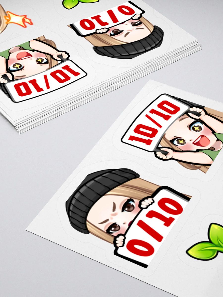 Emote Sticker Sheet 1 product image (12)