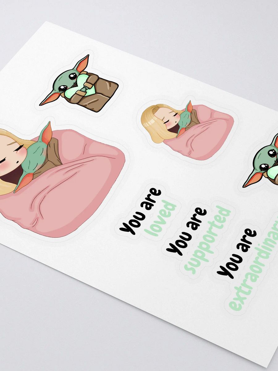 'Postively Mint' Sticker Sheet product image (2)