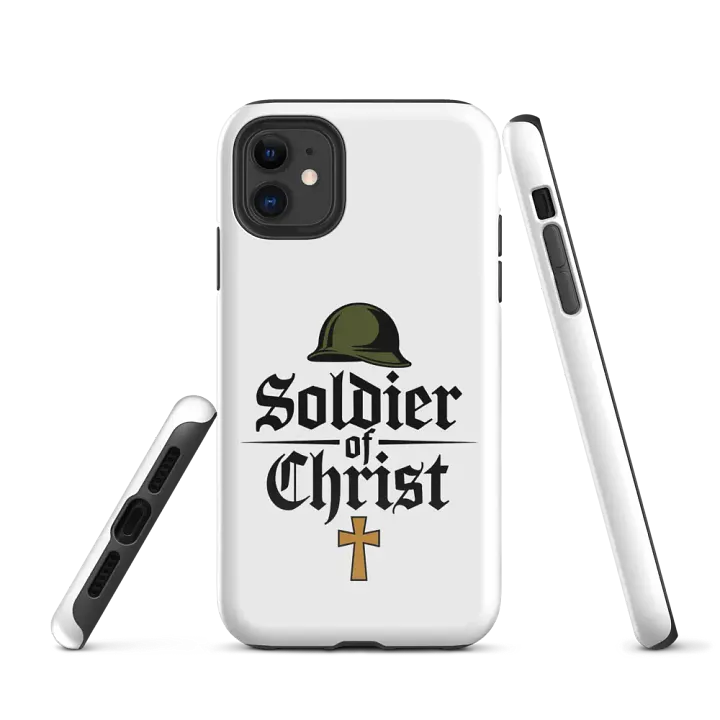 Soldier of Christ Phone Case product image (1)