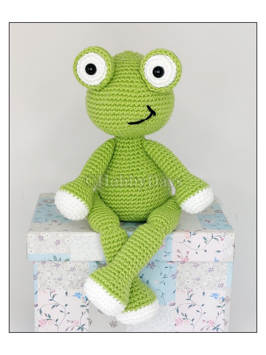 USA PATTERN - Amigurumi Crochet Frog product image (5)