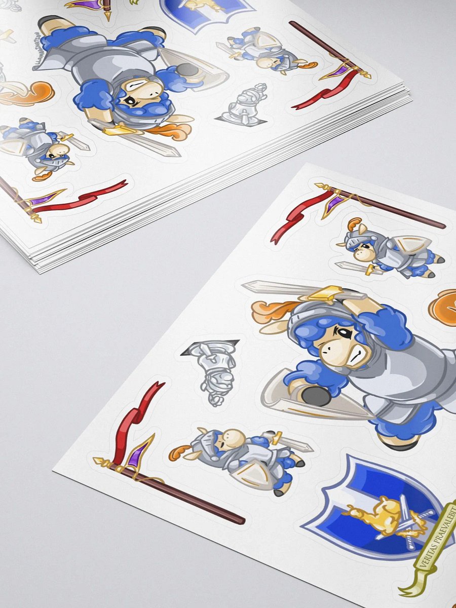 Llama Knight Sticker Set product image (5)
