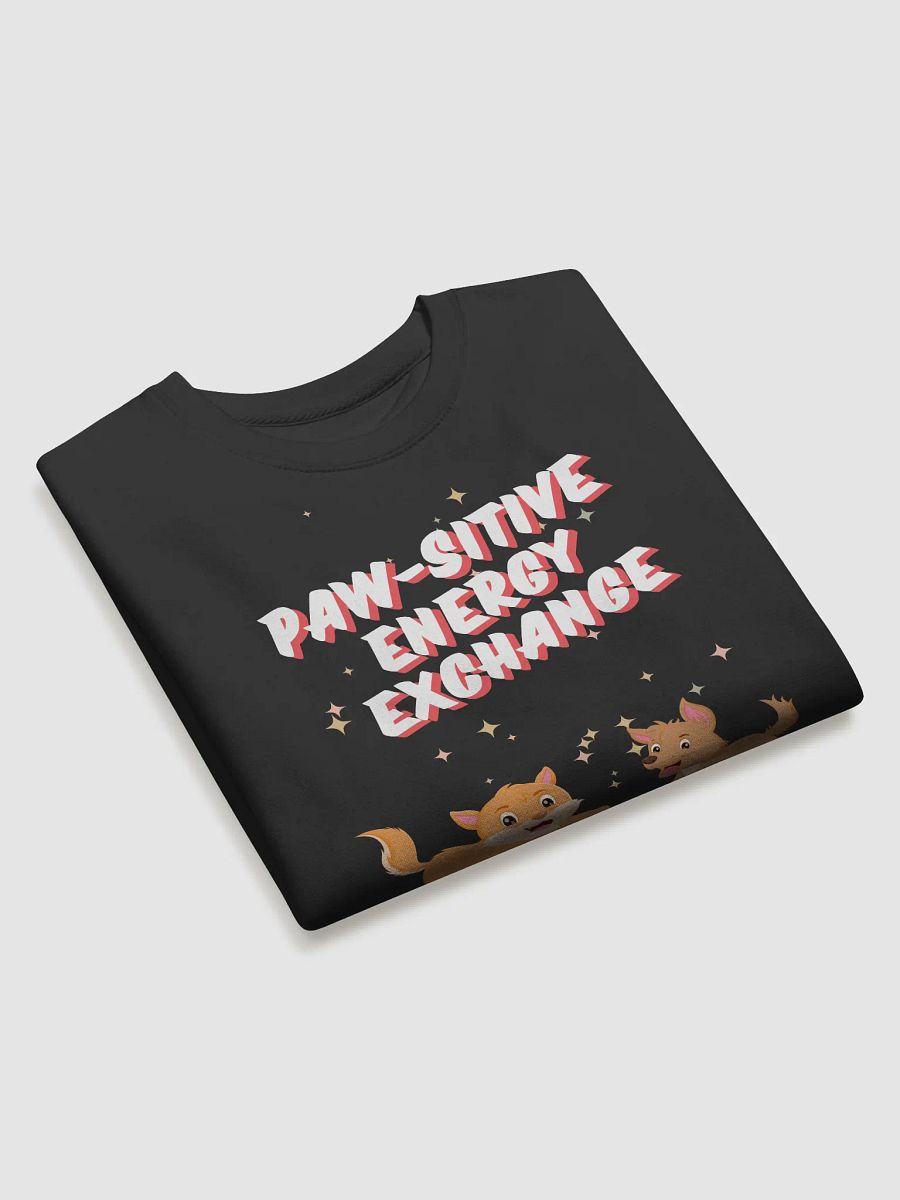 Paw-sitive Energy Exchange Cotton Sweatshirt product image (3)