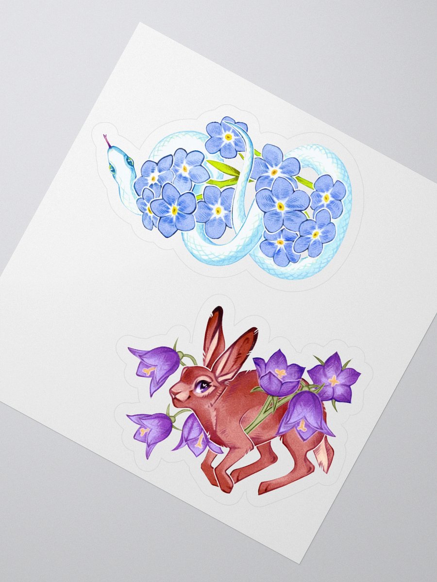 Wildflower fields | Kiss-cut sticker sheet product image (2)