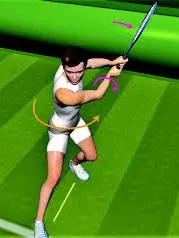 How to get strong two handed backhand shots in Tennis product image (1)