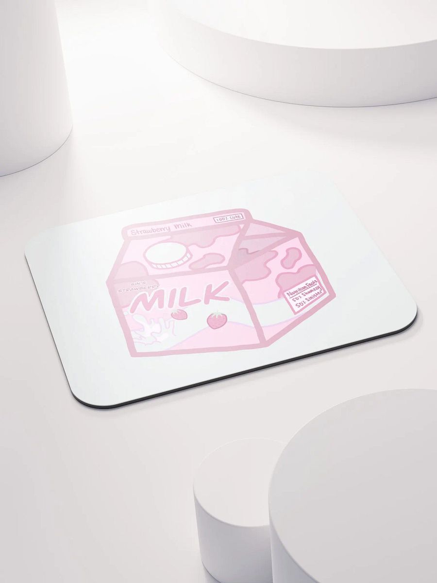 SinisterSushii Strawberry Milk Mousepad product image (4)