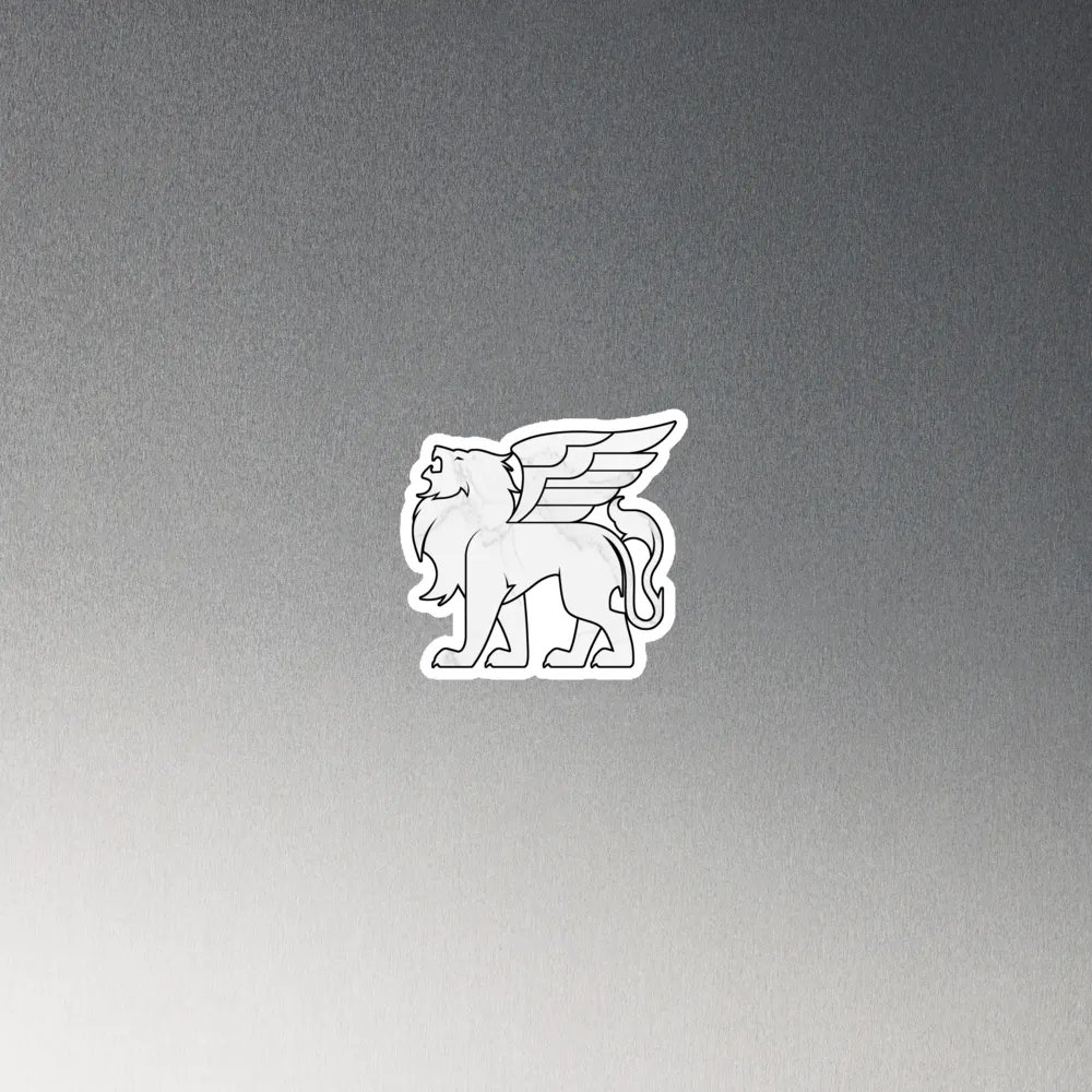 Verardi Famiglia Emblem (White) ✦ Die-Cut Magnets product image (2)
