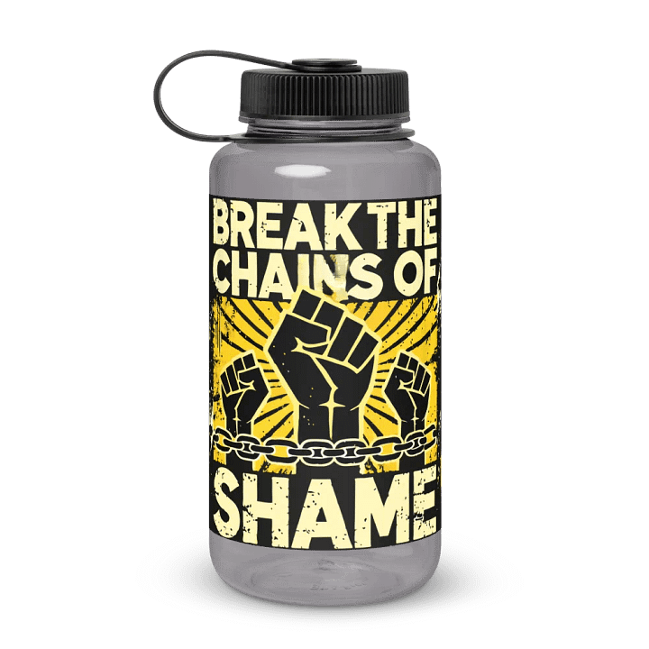 Break the Chains Wide Mouth Water Bottle product image (1)