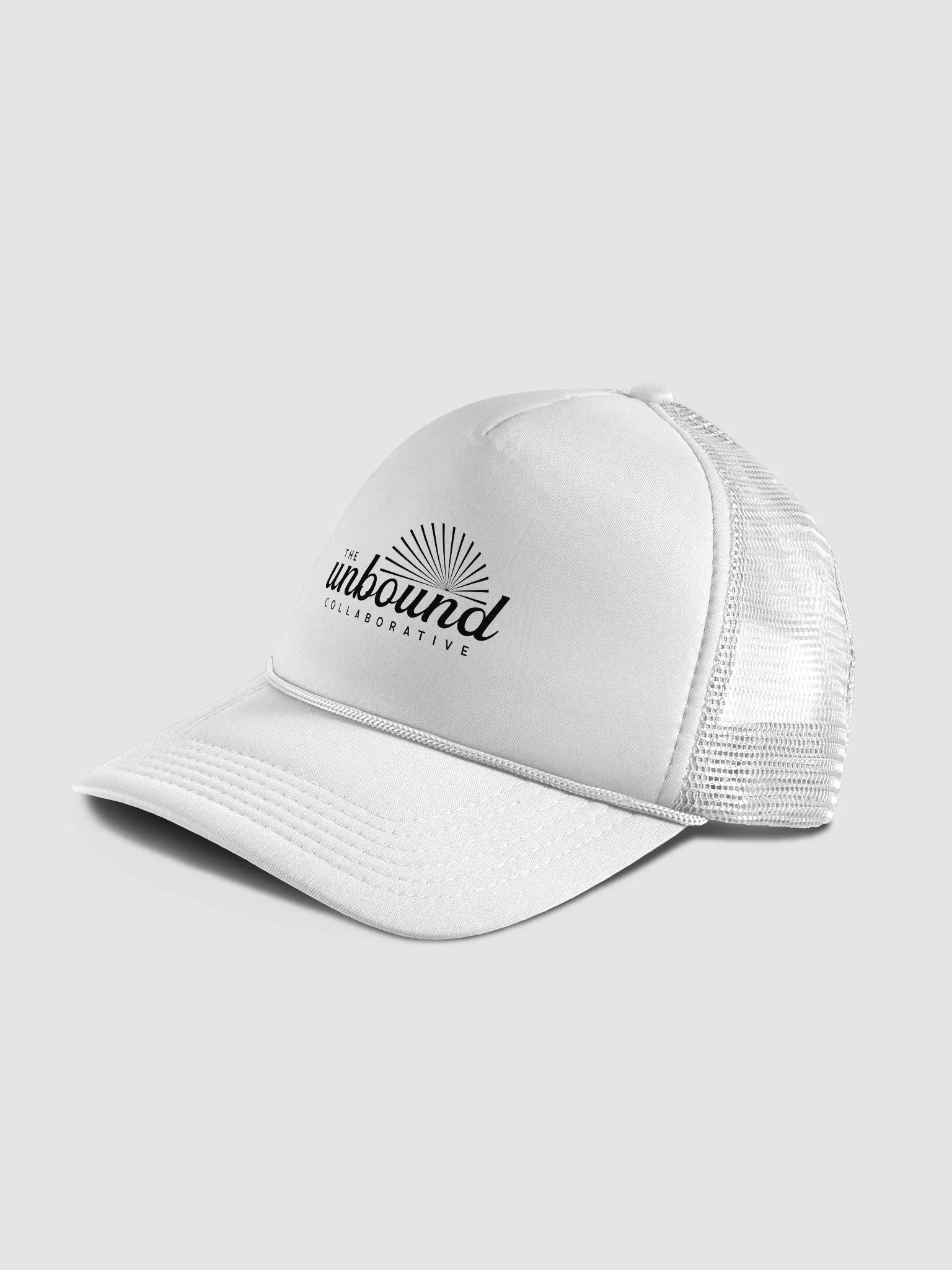 White Logo Trucker Cap product image (4)