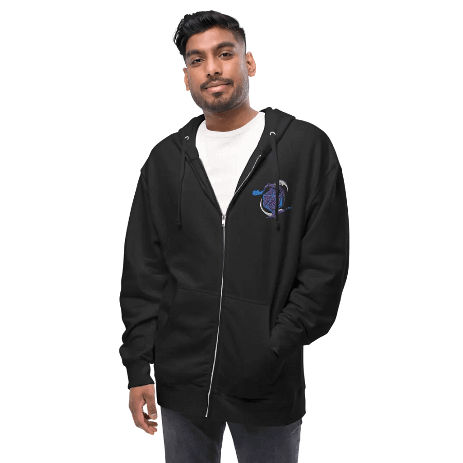 Embroidered Dice Versa Logo Hoodie product image (7)