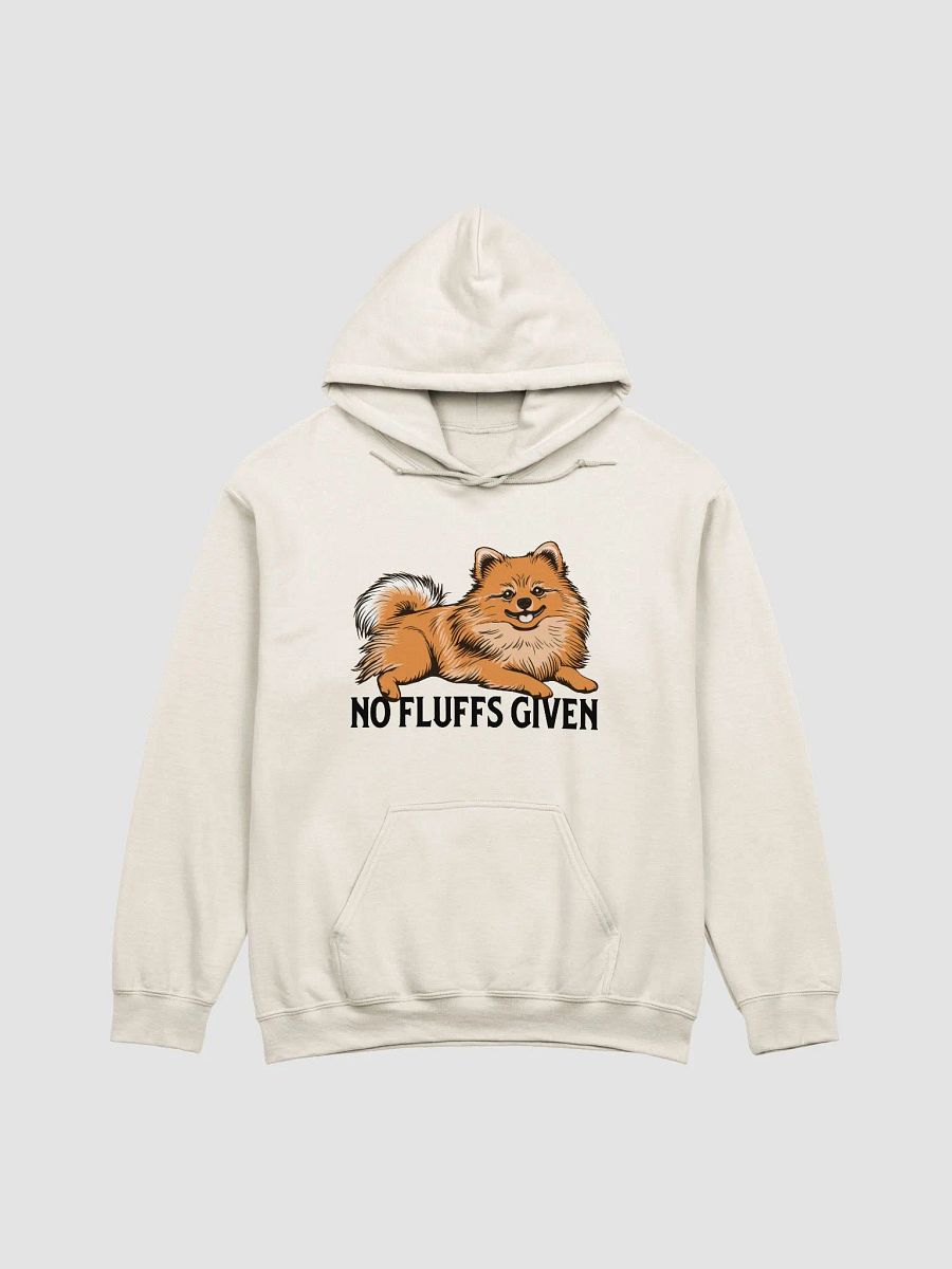 No Fluffs Given Hooded Sweatshirt of a Pomeranian | Funny Hoodie for Pomeranian Paw-rents product image (21)