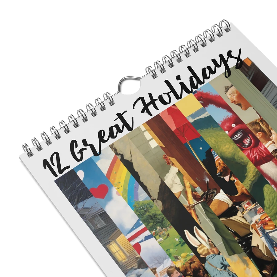 12 Great Holidays of America Calendar product image (5)