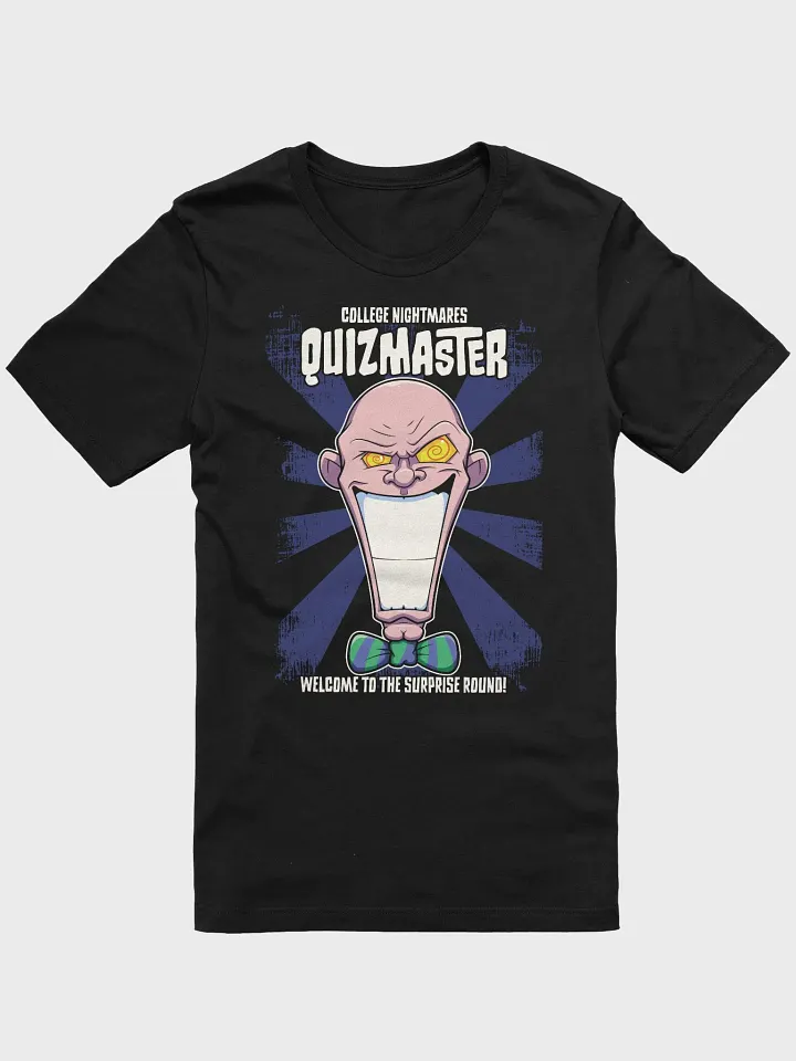 Quizmaster Supervillain T-Shirt – Funny College Student Tee product image (1)