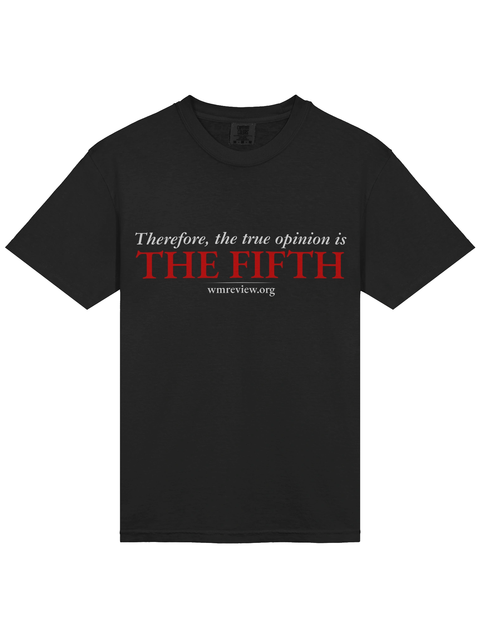 The WM Review 'The Fifth' T-Shirt product image (3)