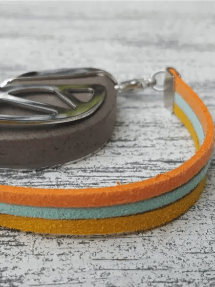 Cake Faux Suede Bracelet | Handmade Accessory for Bellabeat Leaf Urban & Ivy product image (2)