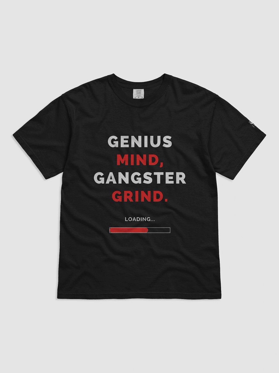 Genius Mind, Gangster Grind. Relaxed T-shirt product image (1)
