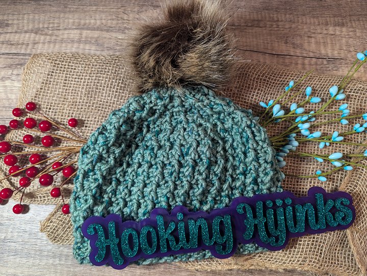 Great Lakes Beanie (kids) - Green Speckled product image (1)