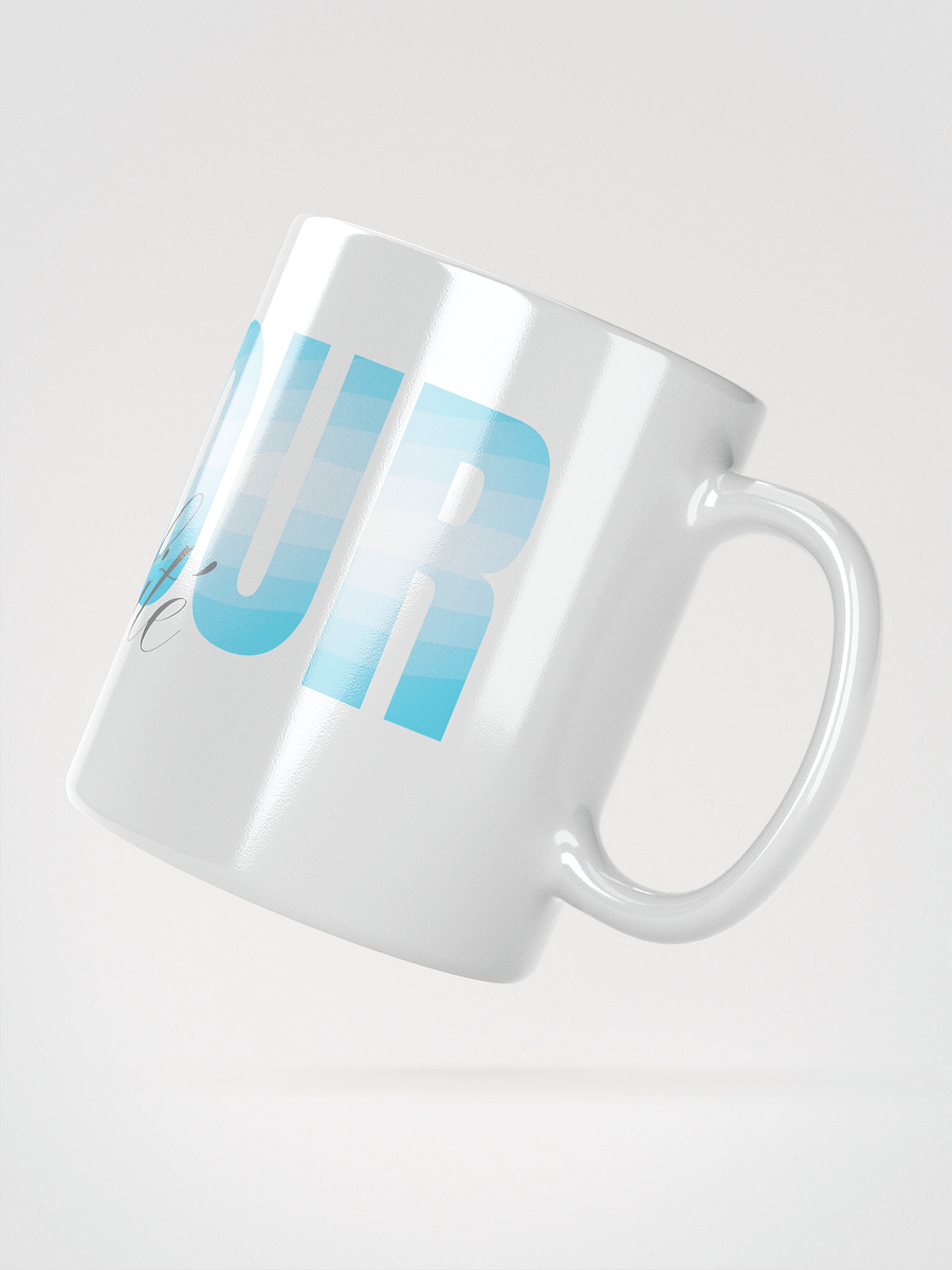 Mug Blanc Bonjour Fluidité - Cadeau Mug Message Positif product image (2)