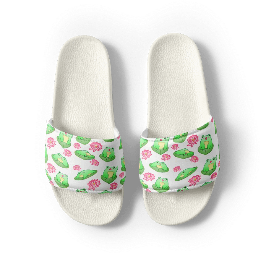 Kawaii Froggie Mens Slides product image (4)