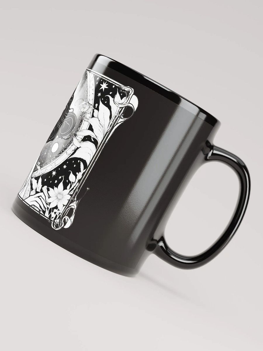 Cosmic Muse - Black Glossy Mug product image (7)
