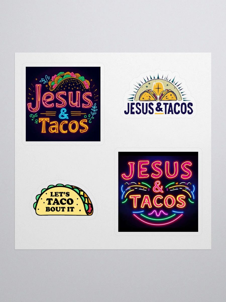 Jesus & Tacos Stickers product image (1)