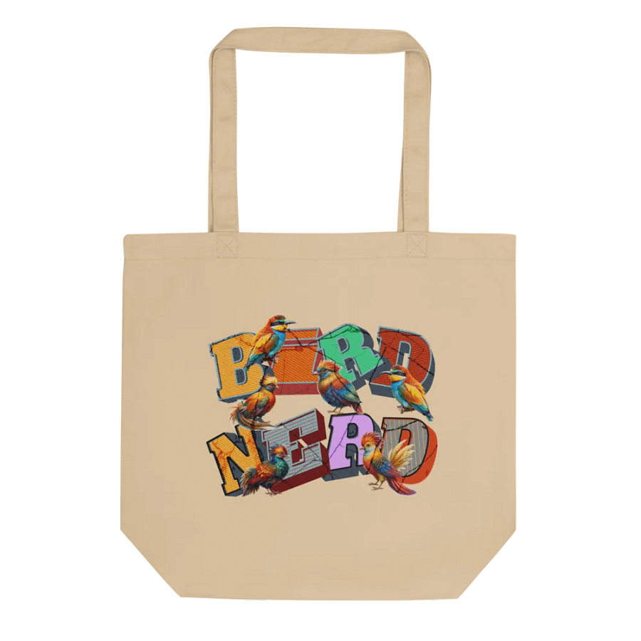 Bird Nerd Whimsical Eco Tote product image (1)