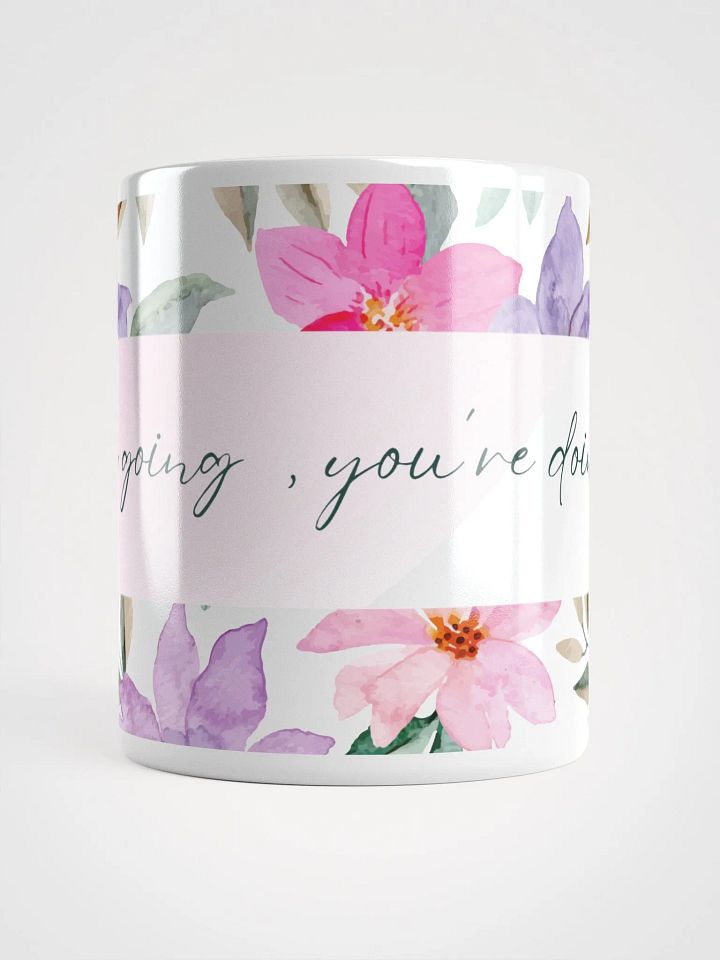 Motivational Floral Mug product image (1)