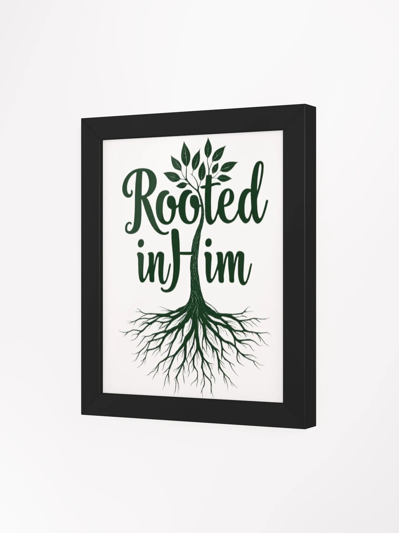 Rooted in Him Framed Poster product image (3)