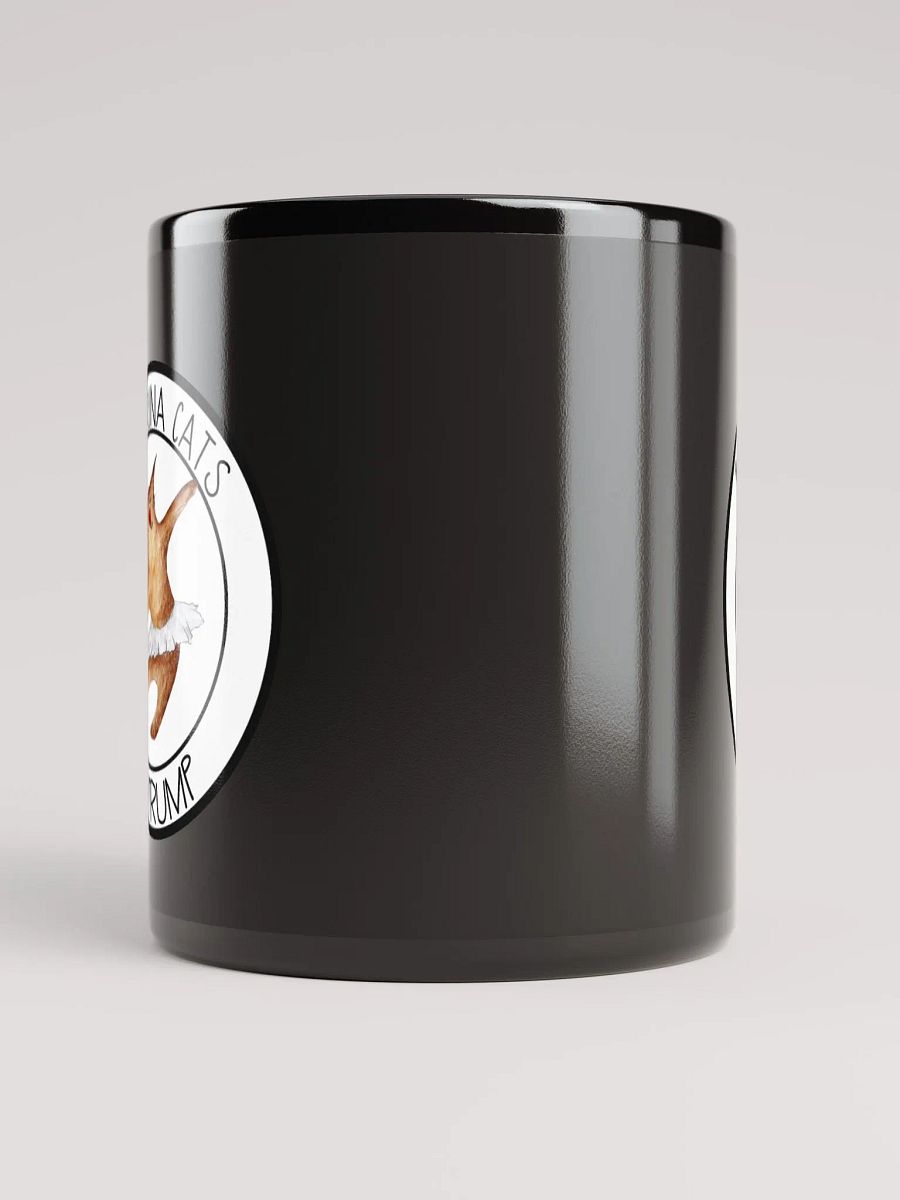 Dancing Ballerina Cat For Trump Black Mug product image (5)