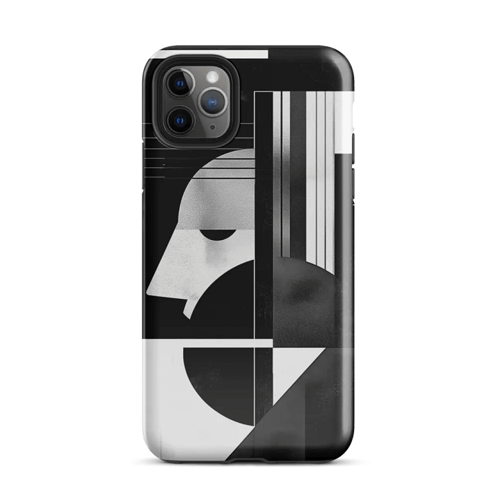 Abstract Persona 007 (Black) (Iphone Tough Case) product image (2)