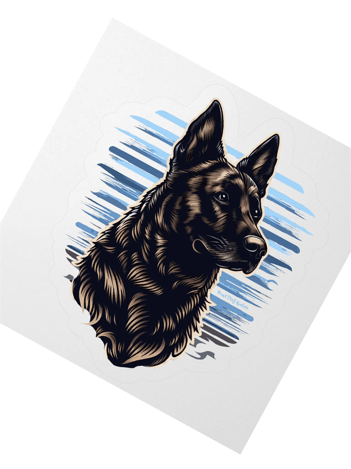 Noble Dutch Shepherd K9 Sticker product image (2)