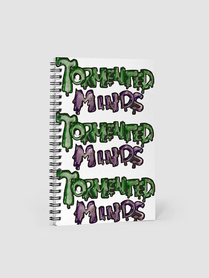 Tormented Minds Spiral Notebook product image (1)