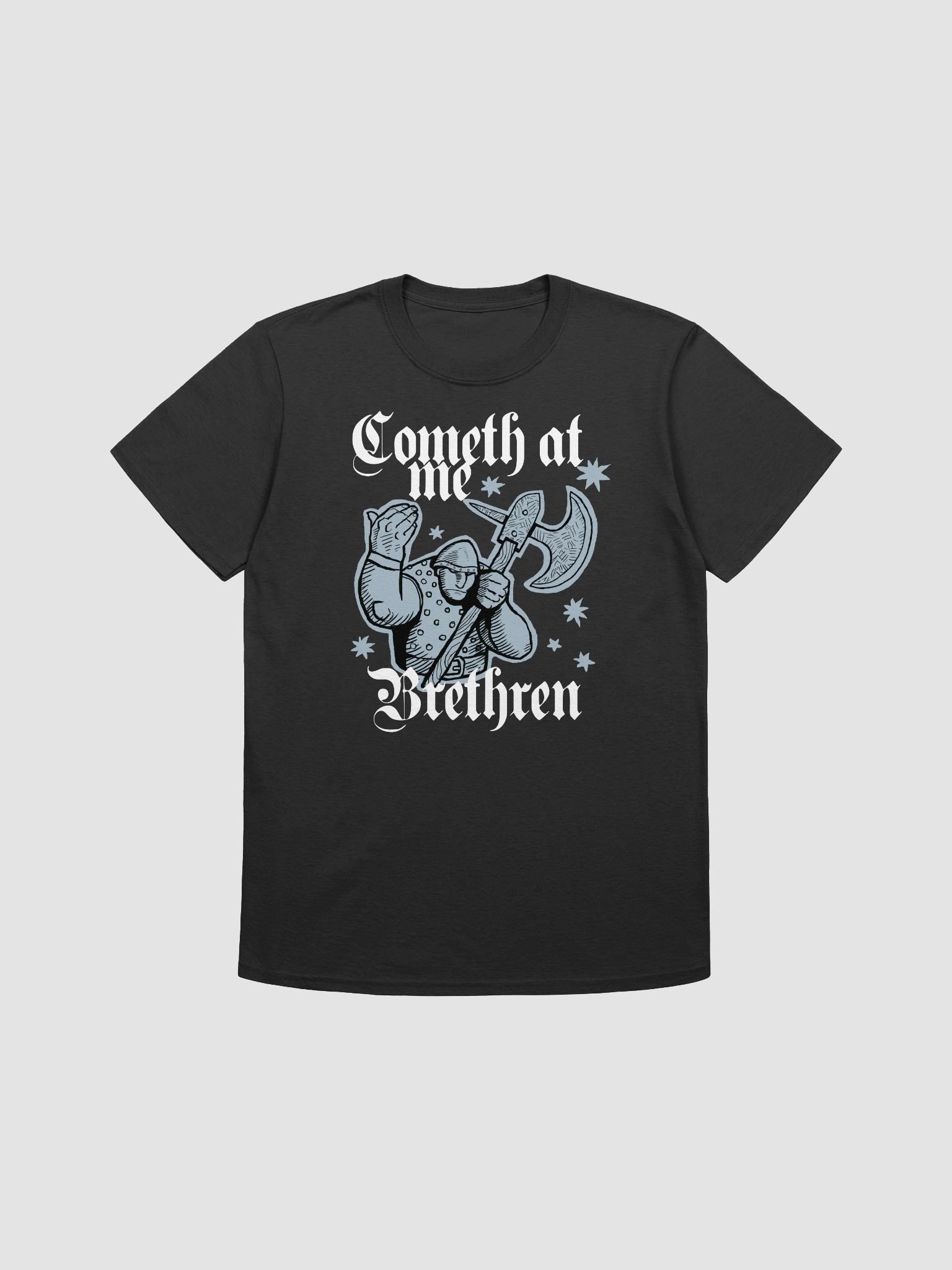 Fun medieval axe wielding Viking T shirt product image (9)