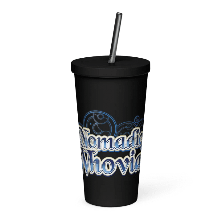 Logo 20oz Insulated Tumbler with a Straw product image (1)