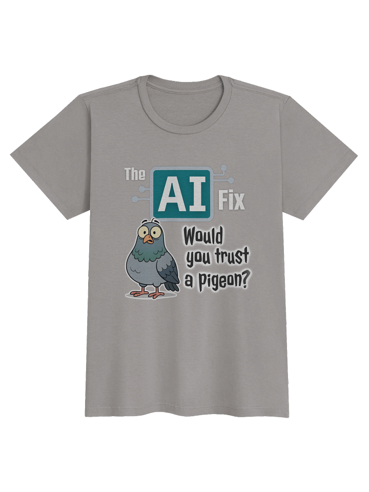 The AI Fix: Would you trust a pigeon? Women's T-shirt product image (7)