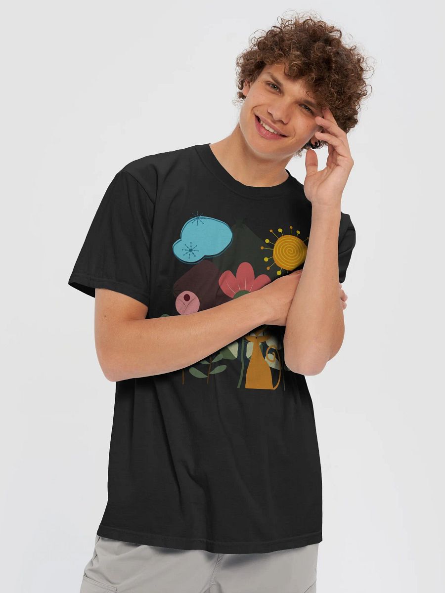 Whimsical Cat Garden T-Shirt product image (4)