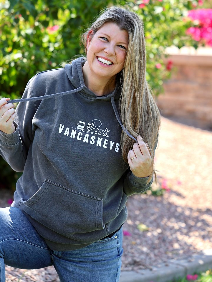 Pigment Dyed Hoodie (Front & Back Design) product image (1)