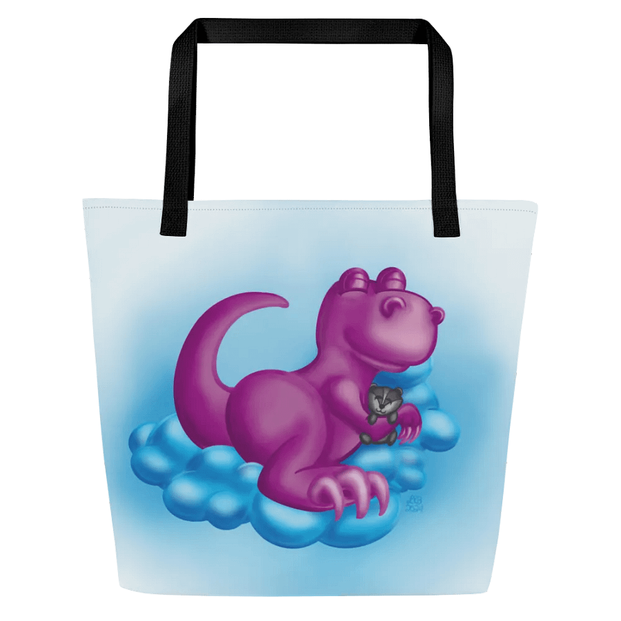 Sleepy Dino Tote product image (1)