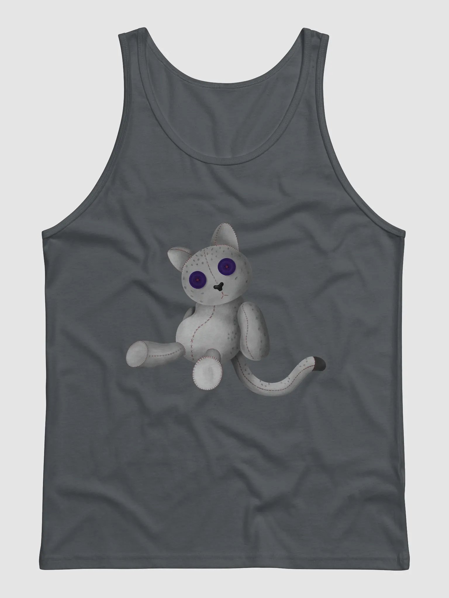 Snow Meow Stitched Tank product image (5)